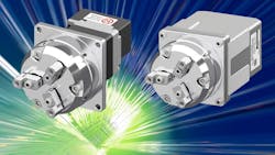 The EH Series 3-Finger Type electric gripper provides a gentle grip on complex shaped objects. The EH Series 3-Finger Type electric gripper provides a gentle grip on complex shaped objects.