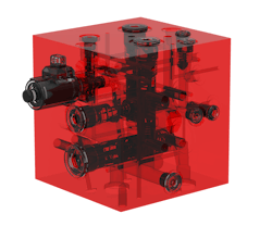 The DL14 valve block helps to provide minimal pressure losses when the lock function is activated, and high traction when a machine starts to move. The DL14 valve block helps to provide minimal pressure losses when the lock function is activated, and high traction when a machine starts to move.