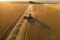 Agricultural equipment kept on track in field through autonomous systems