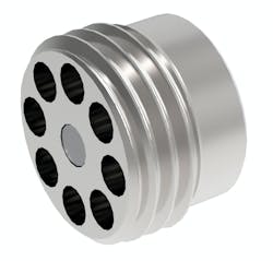 The RKVE check valve is now available in a compact design, enabling it to better fit into space-constrained applications. The RKVE check valve is now available in a compact design, enabling it to better fit into space-constrained applications.