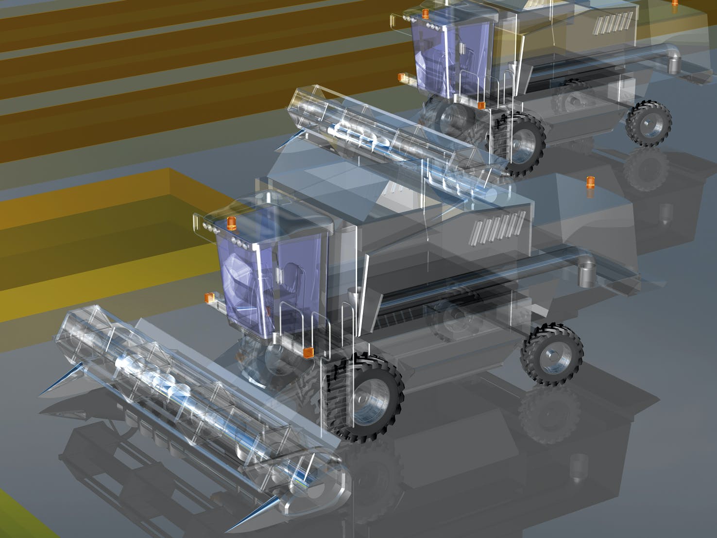 The compact RKVG and RKVE ball check valves suit use in agricultural machinery and other mobile as well as industrial machines.