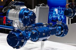 Development of new drive systems are aiding the transition to electrification in off-highway equipment. Development of new drive systems are aiding the transition to electrification in off-highway equipment.