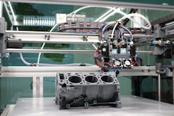 Binder jetting and other 3D printing technologies are enabling more mass production of components which could benefit supply chains. Binder jetting and other 3D printing technologies are enabling more mass production of components which could benefit supply chains.