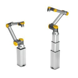 Ewellix is developing software to aid 7 axis extension in horizontal and vertical directions in collaborative robots.
