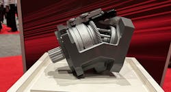 New fluid power designs are being influenced by a range of industry trends such as electrification and connectivity. New fluid power designs are being influenced by a range of industry trends such as electrification and connectivity.