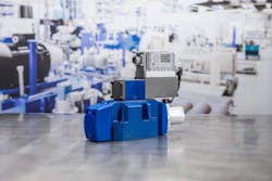 Hydraulics have evolved to include more electronics, such as the pictured servo/proportional valve with digital on-board electronic controls from Bosch Rexroth. Hydraulics have evolved to include more electronics, such as the pictured servo/proportional valve with digital on-board electronic controls from Bosch Rexroth.