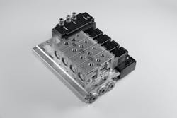 Festo invented the pneumatic valve terminal in 1989, bringing to market a solution that reduced piping and wiring on machines and simplified the pneumatics of complex systems. Festo invented the pneumatic valve terminal in 1989, bringing to market a solution that reduced piping and wiring on machines and simplified the pneumatics of complex systems.