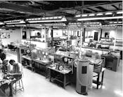 Testing stations at The Lee Company in the 1960s