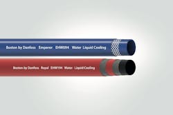 The Emperor EHW094 and Royal EHW194 hoses are optimized for liquid cooling applications to provide reliable and leak-free fluid conveyance.