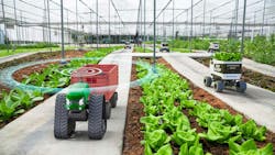 Autonomous agricultural tractor and robot Autonomous agricultural tractor and robot