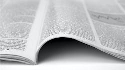 open magazine showing article text open magazine showing article text