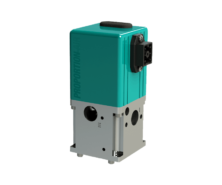 The QB3 pressure control valve provides electronic pressure regulation in a compact package which can be mounted in various orientations to meet specific application needs.