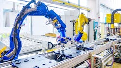 robots on production line robots on production line