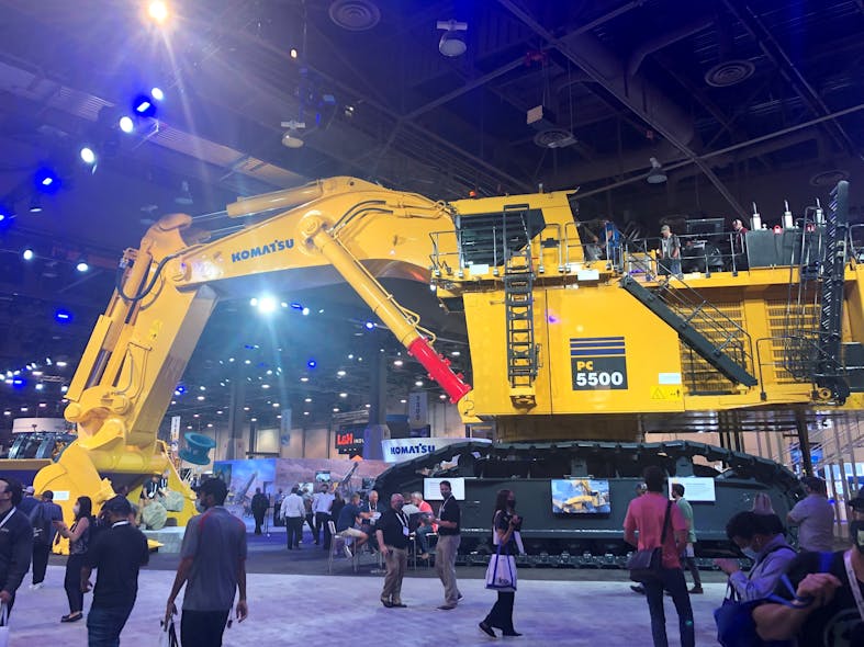 MINExpo provides the opportunity to see an array of mining equipment, much of which makes use of various hydraulic components.