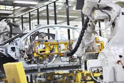 Large, energy efficient ABB robots will aid with various production tasks at Volvo Cars facilities in Sweden and China. Large, energy efficient ABB robots will aid with various production tasks at Volvo Cars facilities in Sweden and China.