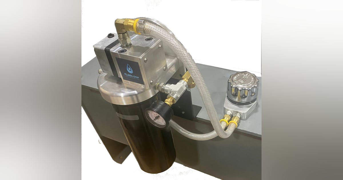 FluidLoop Kidney Loop Filtration System Benefits Smaller Hydraulic ...