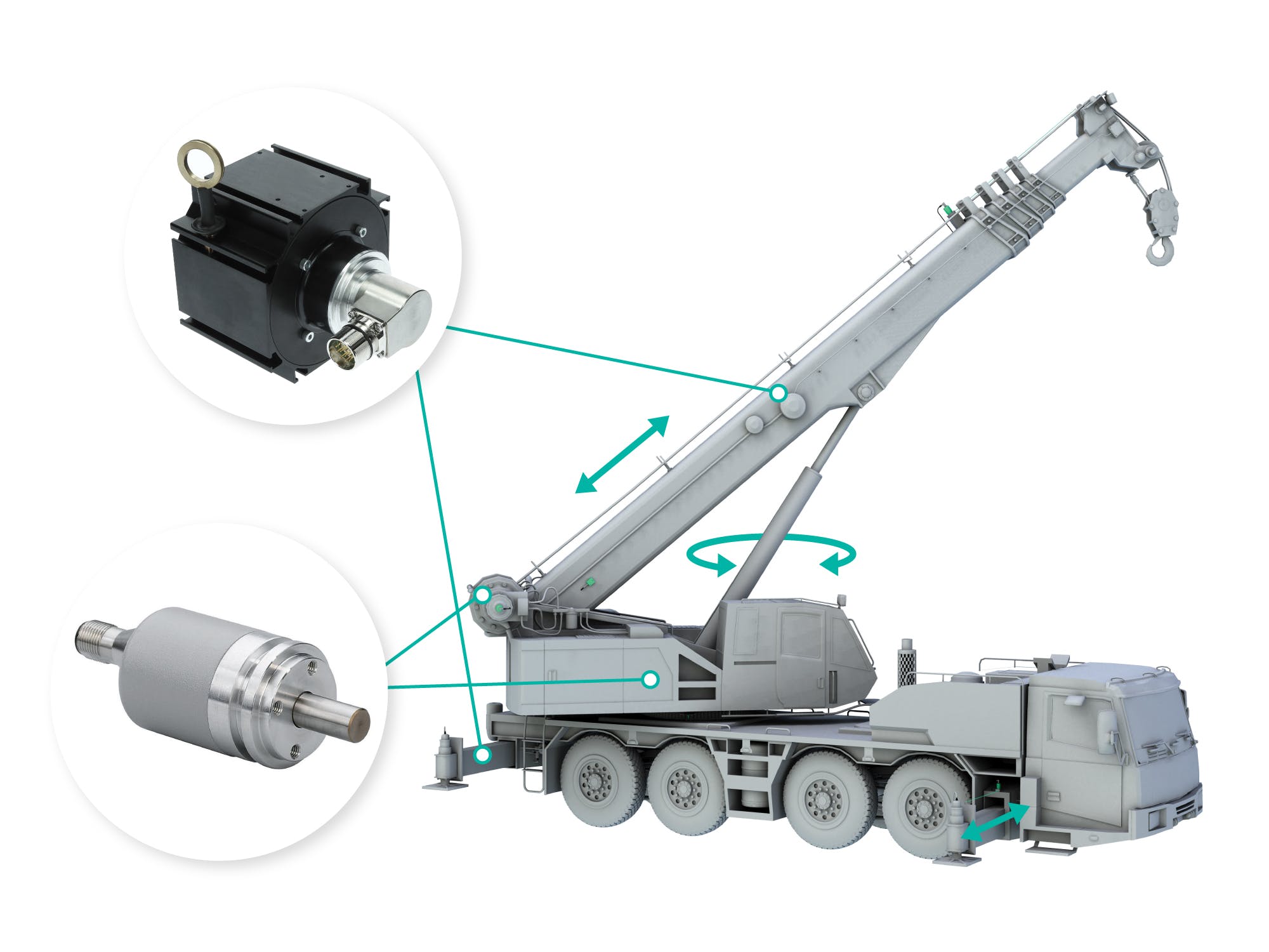 TMR technology is well suited for use within hydraulic systems on heavy-duty machines because it is robust and less susceptible to temperature fluctuations.