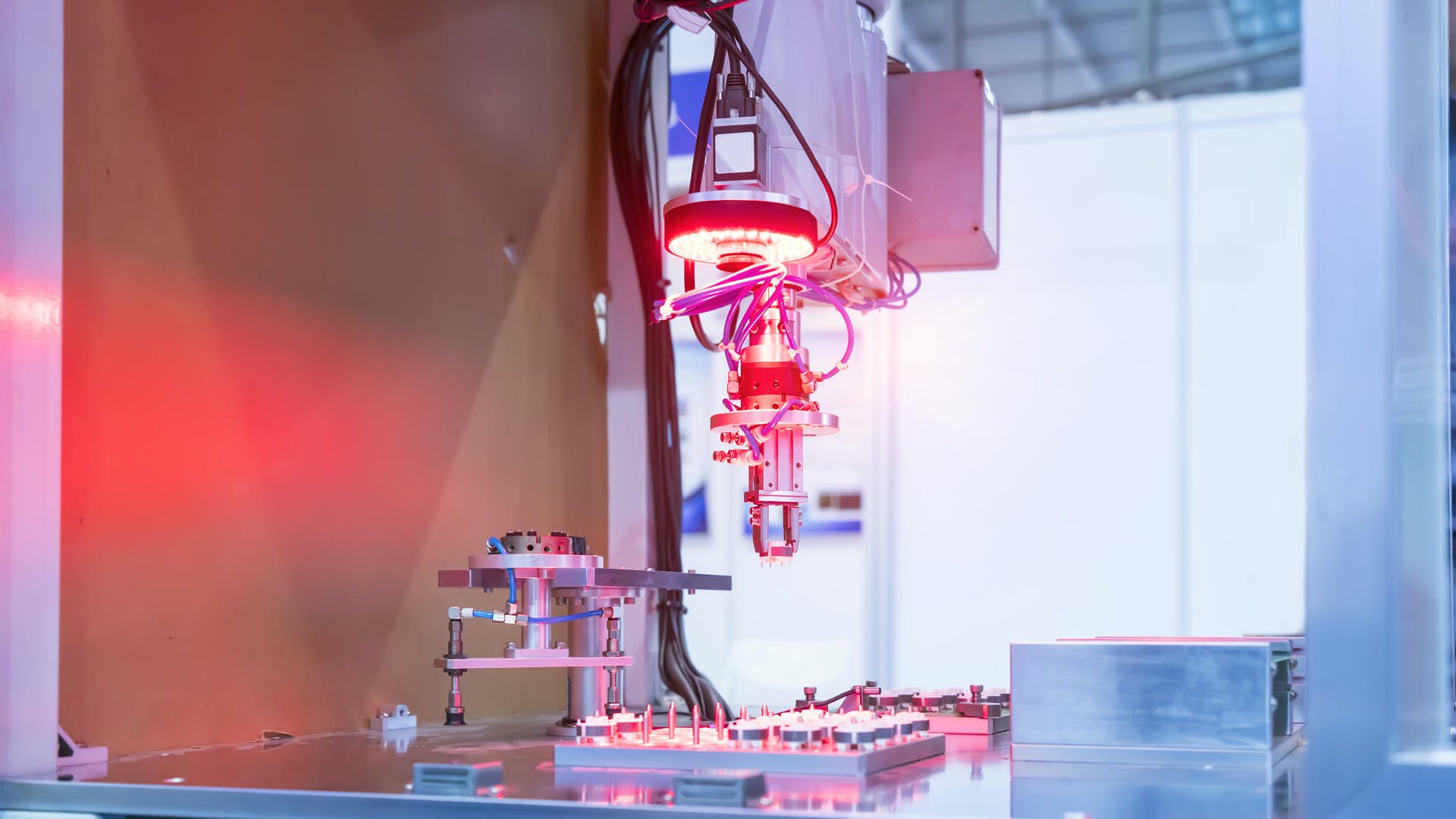 machine vision system in robot application