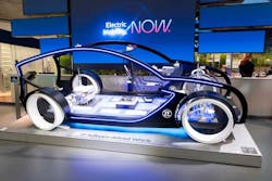 Software-defined vehicles, such as that displayed by ZF at the 2021 IAA Show, present the opportunity to simplify system architectures which offers cost and installation benefits to OEMs. Software-defined vehicles, such as that displayed by ZF at the 2021 IAA Show, present the opportunity to simplify system architectures which offers cost and installation benefits to OEMs.