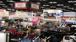 vehicles and components on display at The Work Truck Show