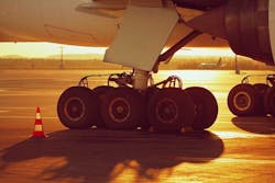 High-pressure aerospace hydraulic systems power the landing gear of airplanes. Proper sealing with backup rings is critical to ensuring their operation.