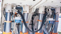 Pneumatic control for hydraulic systems benefits hazardous applications such as mining Pneumatic control for hydraulic systems benefits hazardous applications such as mining