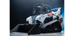 The T7X is considered to be the world&apos;s first all-electric compact track loader which utilizes electric actuation technology developed in partnership with Moog Inc.