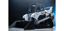 The T7X is considered to be the world's first all-electric compact track loader which utilizes electric actuation technology developed in partnership with Moog Inc. The T7X is considered to be the world's first all-electric compact track loader which utilizes electric actuation technology developed in partnership with Moog Inc.