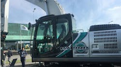 Hybrid construction equipment on display at INTERMAT Hybrid construction equipment on display at INTERMAT