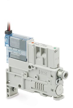 Vacuum venturis are considered to be an energy-efficient option for many applications such as end-of-arm-tooling on robotic arms. Vacuum venturis are considered to be an energy-efficient option for many applications such as end-of-arm-tooling on robotic arms.