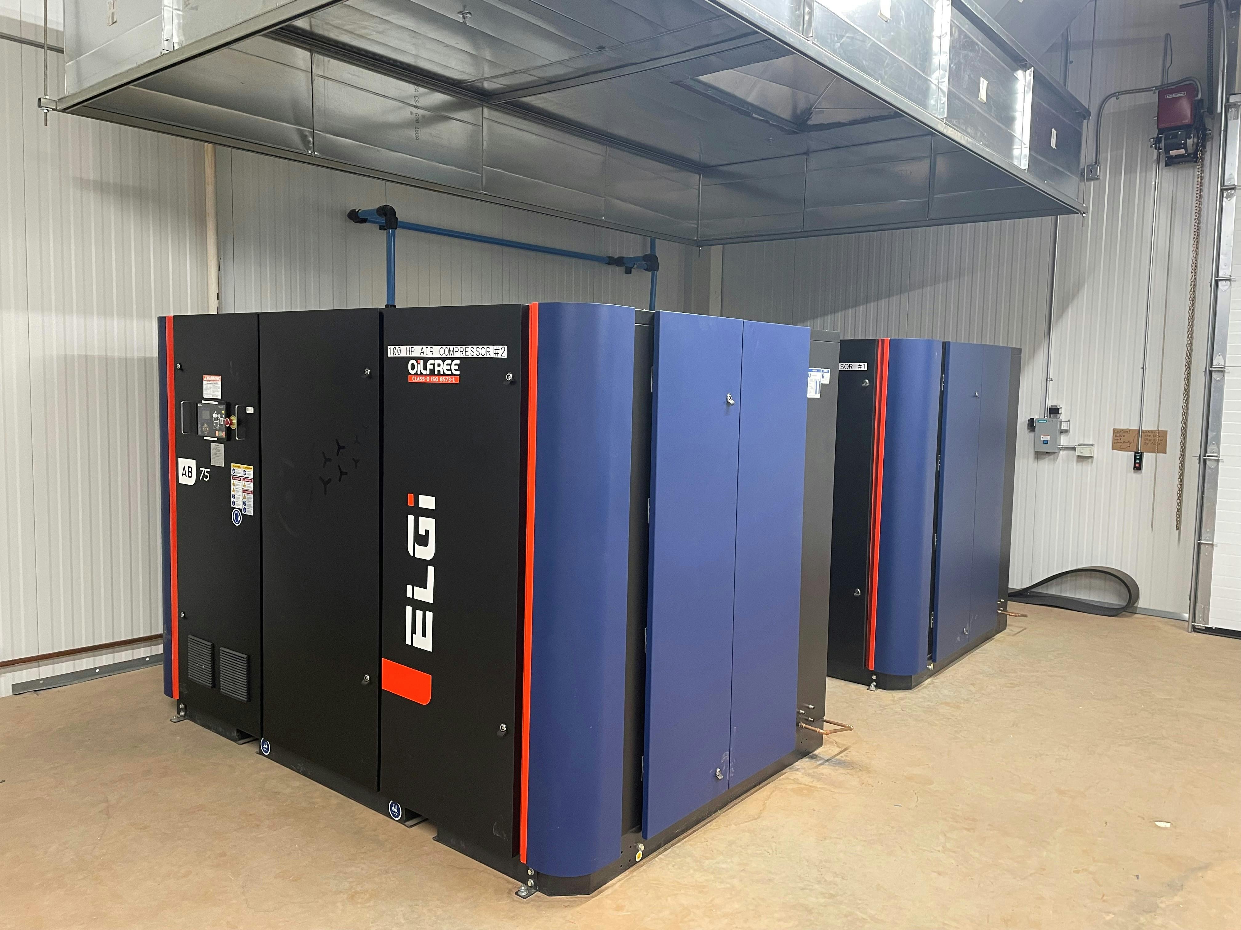 ELGi oil-free air compressors