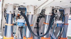 Pneumatic control for hydraulic systems can be a cost-effective option