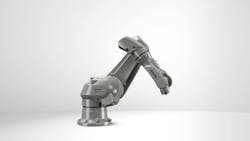 St&auml;ubli&rsquo;s TX2-200 robot is a six-axis machine modified heavier handling tasks in wet and humid environments.