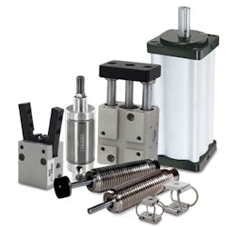 ITT&apos;s Enidine and Compact Automation brands will show various motion control components at Automate, including actuators and cylinders as well as energy absorbers and vibration isolation devices.