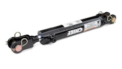 The AT hydraulic cylinder features a fully welded design which can fit into the same space claim as tie-rod cylinders, offering ease of installation for machine owners.