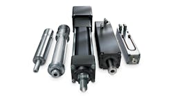 Electric actuators are replacing hydraulics in many industrial machines Electric actuators are replacing hydraulics in many industrial machines