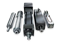 Electric actuators are replacing hydraulics in many industrial machines Electric actuators are replacing hydraulics in many industrial machines
