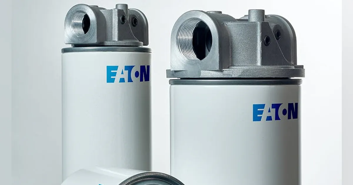 Eaton WPL Spin-On Filters Ensure Hydraulic System Cleanliness | Power ...