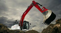 A Demonstration Danfoss Excavator used to Test New Technology Developments A Demonstration Danfoss Excavator used to Test New Technology Developments