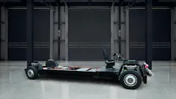 The P7-S is a stripped down chassis which incorporates REE Automotive's software and by-wire technology but allows OEMs to customize the chassis to their specific requirements. The P7-S is a stripped down chassis which incorporates REE Automotive's software and by-wire technology but allows OEMs to customize the chassis to their specific requirements.