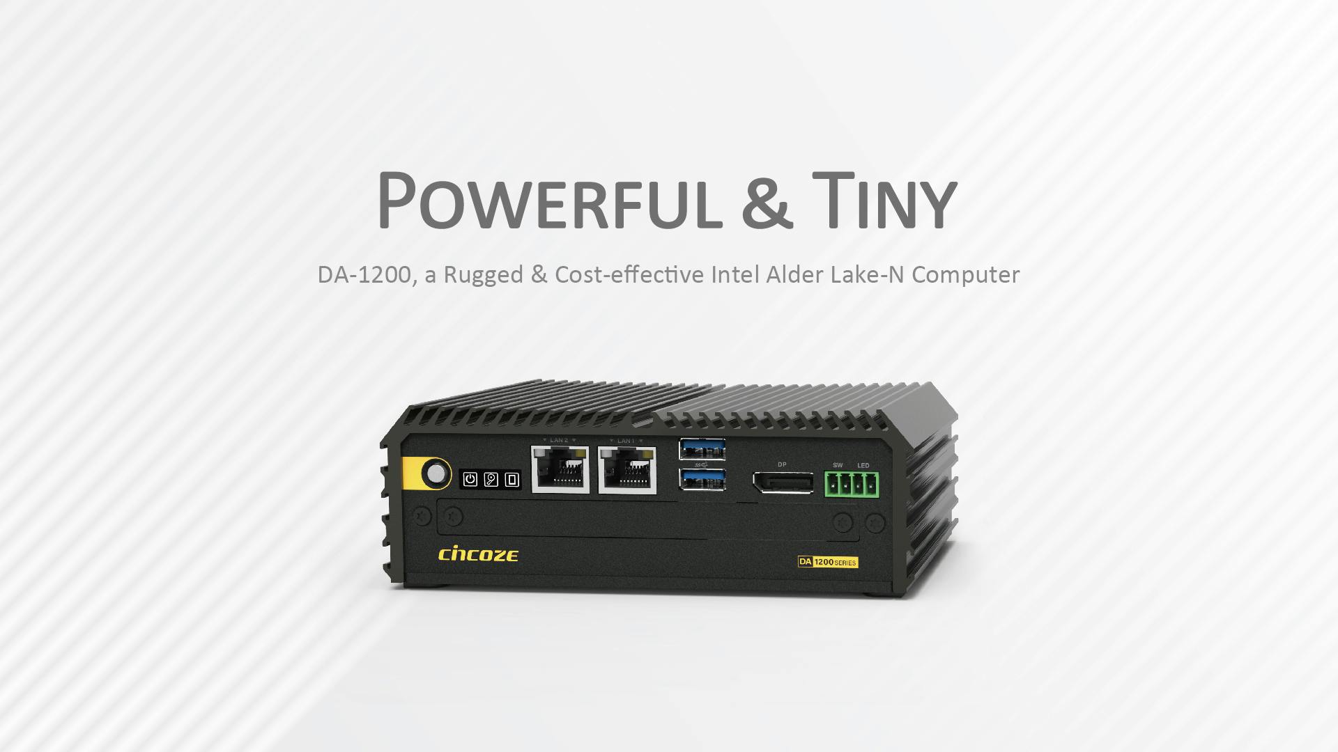 Cincoze DA-1200 Intel Alder Lake-N Computer