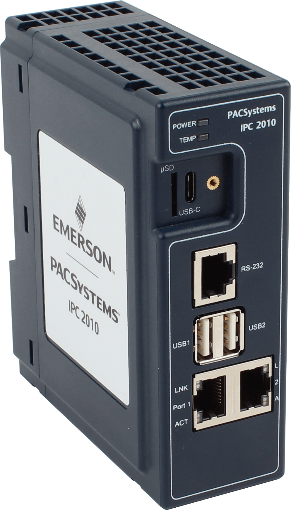Emerson PACSystems IPC 2010 Compact Industrial PC