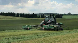 HydraForce partnered with SaMASZ to design a new tractor mounted disc mower with improved hydraulic systems and ISOBUS technology