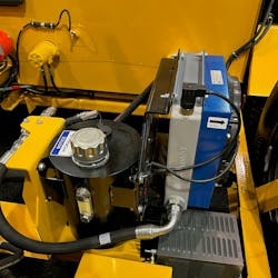 The Cyclone hydraulic reservoir from Price Engineering is about 10 times smaller than the traditional 20-gal. versions mounted on many machines, helping to reduce space claim in machinery. The Cyclone hydraulic reservoir from Price Engineering is about 10 times smaller than the traditional 20-gal. versions mounted on many machines, helping to reduce space claim in machinery.