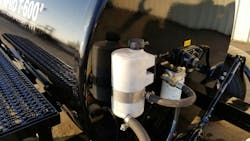 Price Engineering Cyclone Reservoir Saves Space on Etnyre Machine Price Engineering Cyclone Reservoir Saves Space on Etnyre Machine