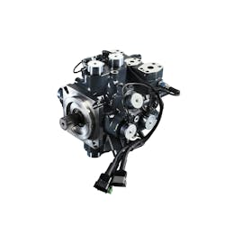 The Danfoss digital displacement pump is digitally controlled to provide more accurate and efficient operation, demonstrating how hydraulic components are being designed to be smarter. The Danfoss digital displacement pump is digitally controlled to provide more accurate and efficient operation, demonstrating how hydraulic components are being designed to be smarter.