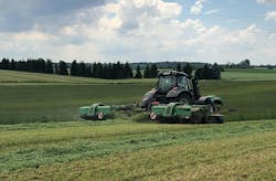 HydraForce developed custom hydraulics and electronic controls for a SaMASZ disc mower HydraForce developed custom hydraulics and electronic controls for a SaMASZ disc mower