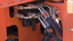 Routinely monitoring and maintaining hydraulic hoses is important to safety Routinely monitoring and maintaining hydraulic hoses is important to safety