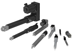 Electric actuators require their motor and gearbox to be placed at the point of motion, necessitating some additional design work to install them. Electric actuators require their motor and gearbox to be placed at the point of motion, necessitating some additional design work to install them.