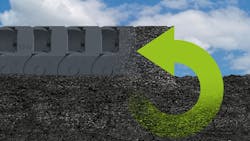 The E2.1.CG cradle-chain from igus is made from 100% recycled materials with almost the same technical properties and load limits as an energy chain made from standard materials. The E2.1.CG cradle-chain from igus is made from 100% recycled materials with almost the same technical properties and load limits as an energy chain made from standard materials.